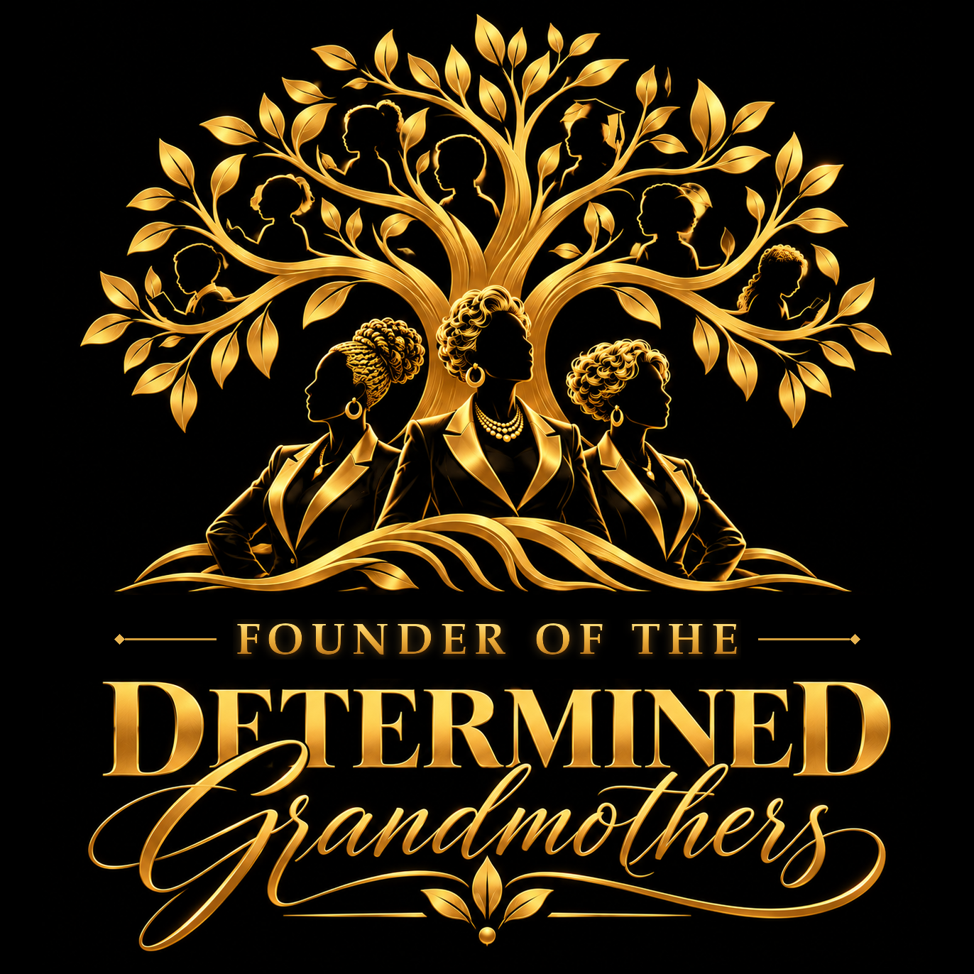 Founder of the Determined Grandmothers logo
